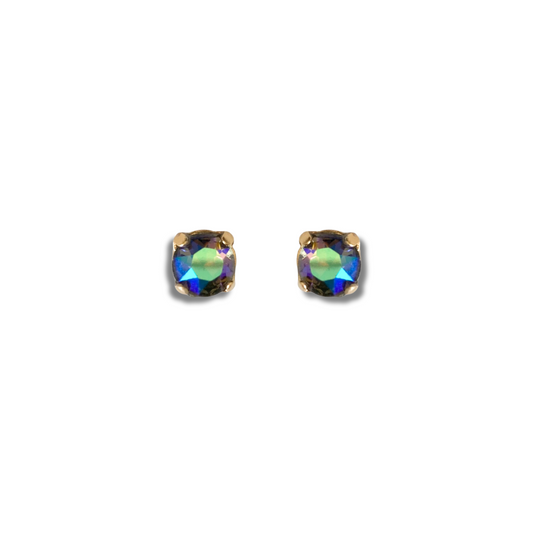 ROUND SMALL STUD EARRINGS | PARADISE SHINE