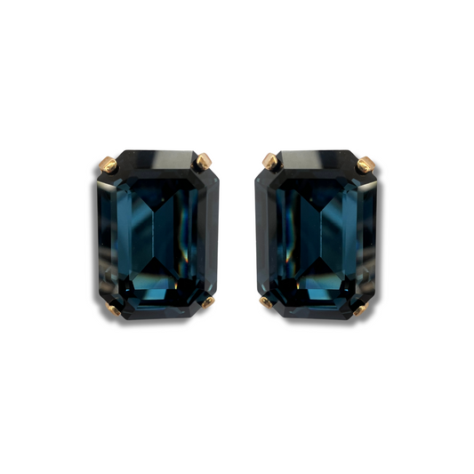 OCTAGON STUD EARRINGS | MONTANA