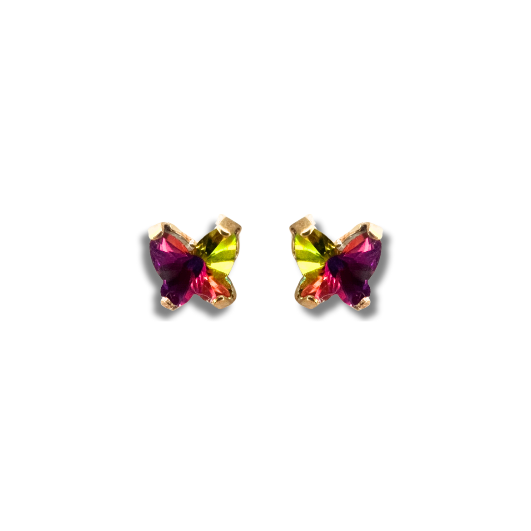 BUTTERFLY STUD EARRINGS | PRIDE