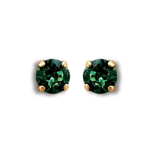 ROUND STUD EARRINGS | ERINITE