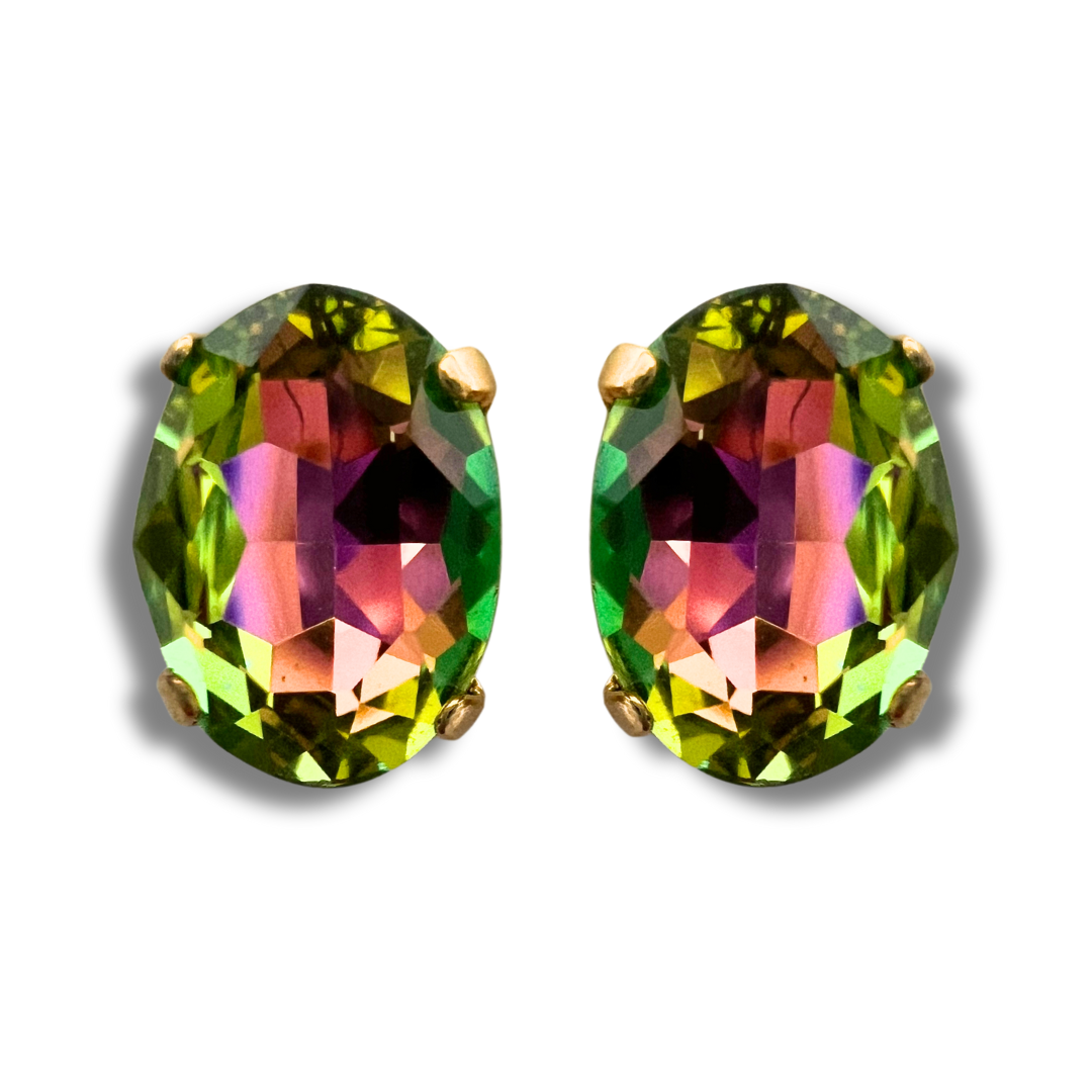 OVAL STUD EARRINGS | WICKED