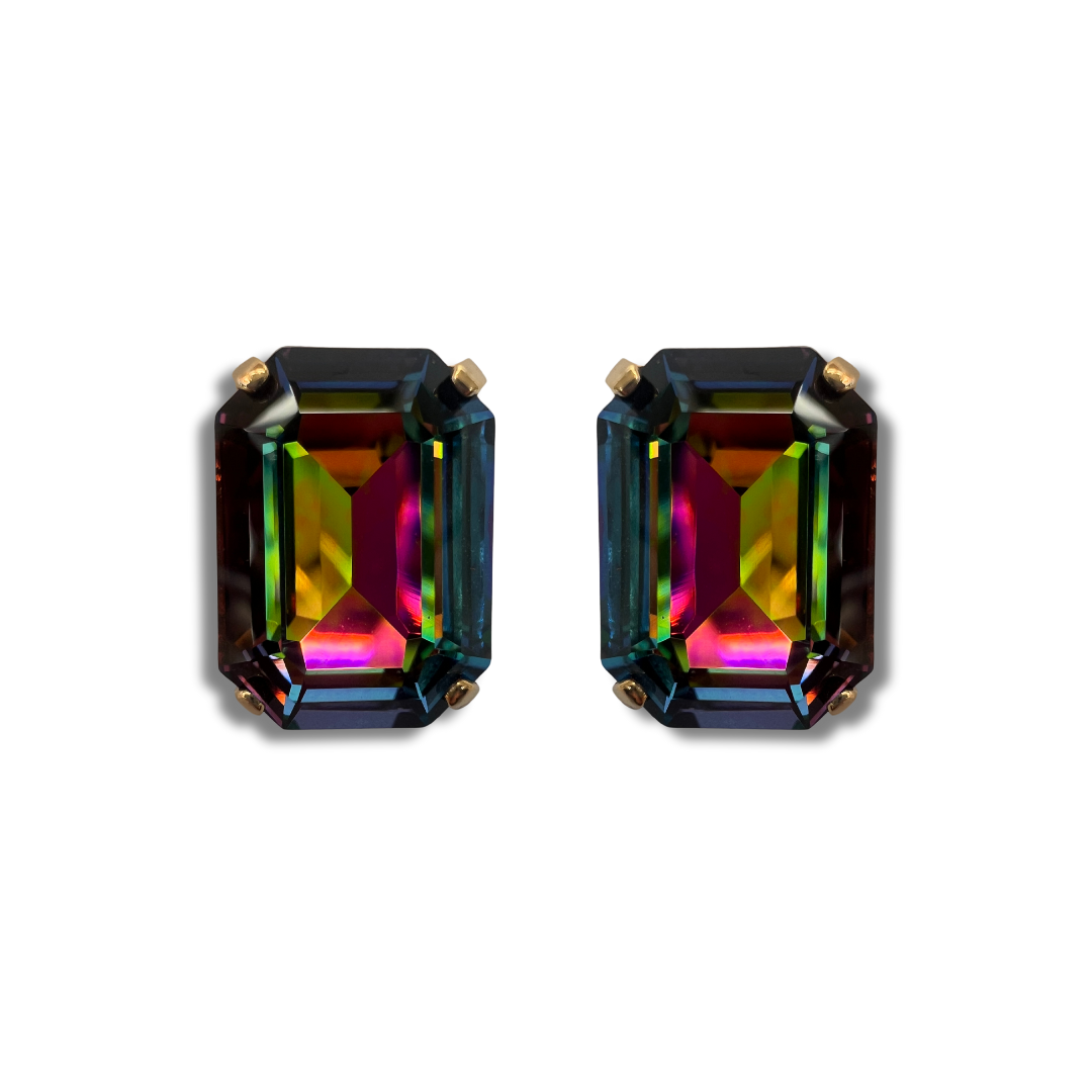 OCTAGON STUD EARRINGS | JACKPOT