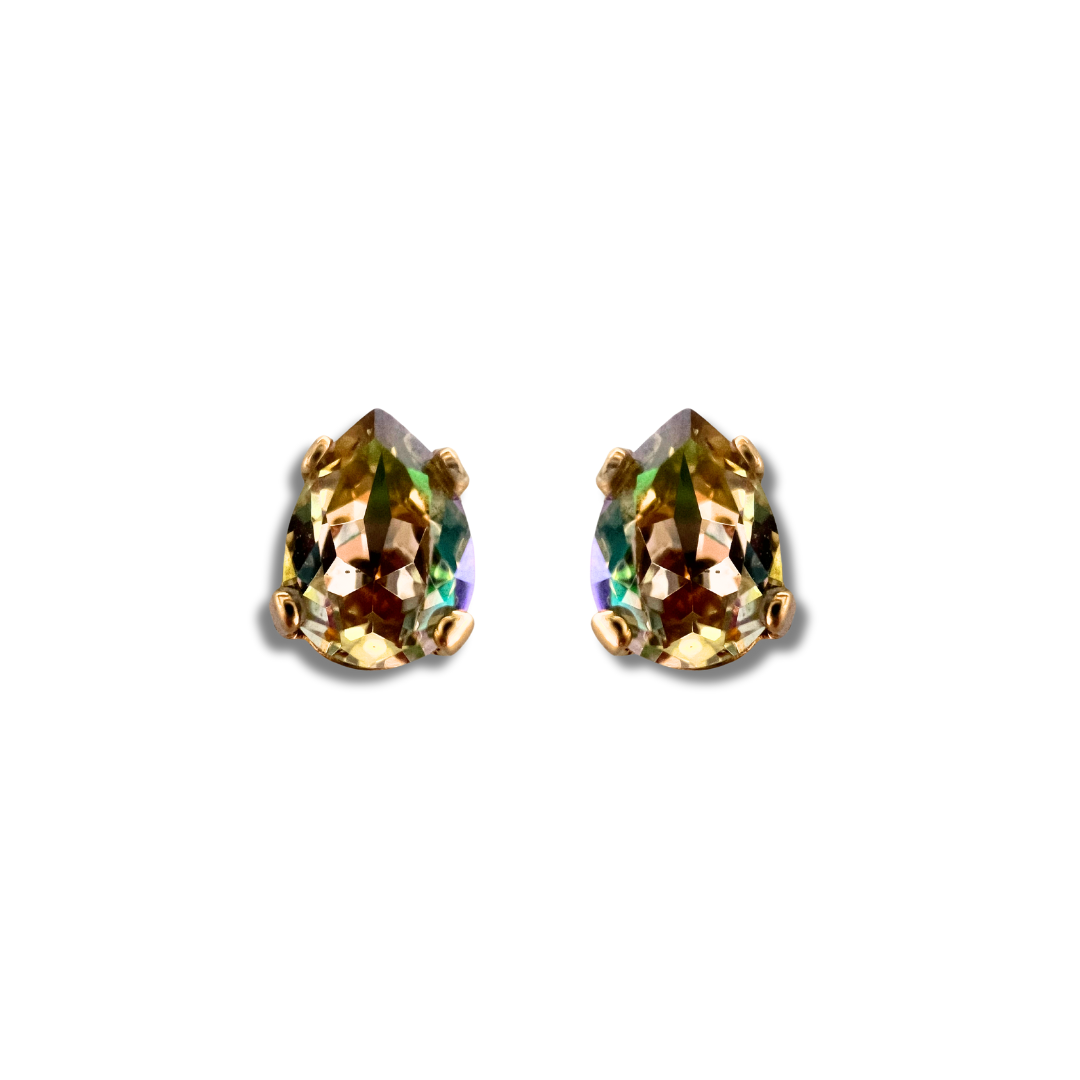 PEAR STUD EARRINGS | LUMINOUS