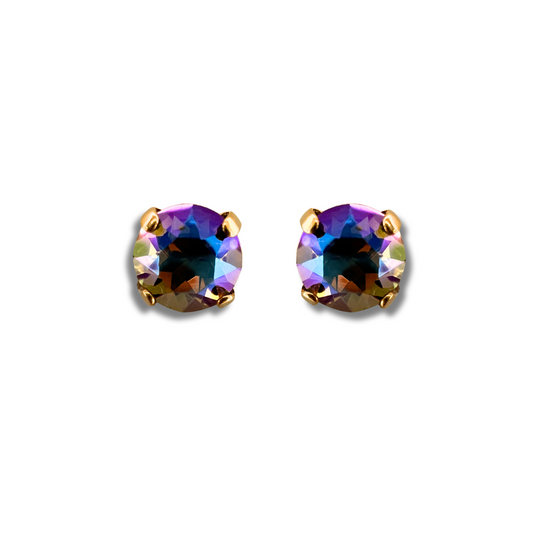 ROUND STUD EARRINGS | POTION SHIMMER