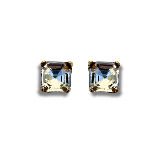 IMPERIAL STUD EARRINGS | CRYSTAL