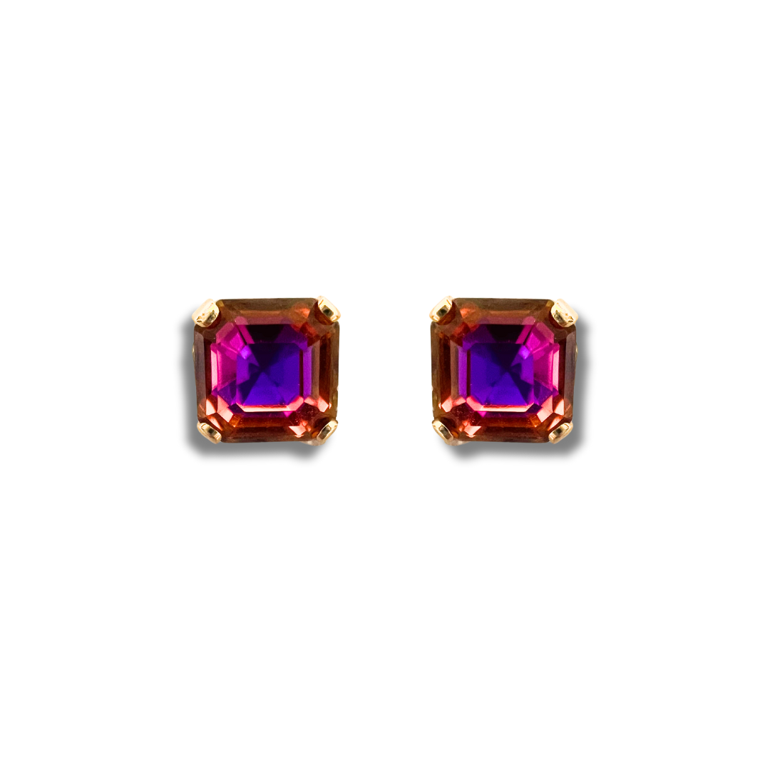 IMPERIAL STUD EARRINGS | SUNSET