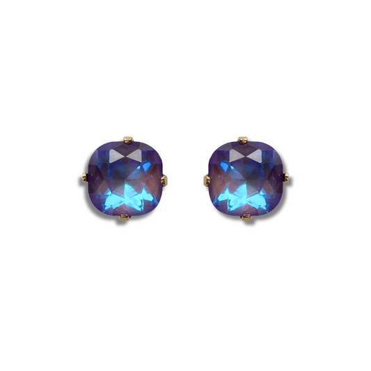 SQUARE STUD EARRINGS | BEJEWELLED