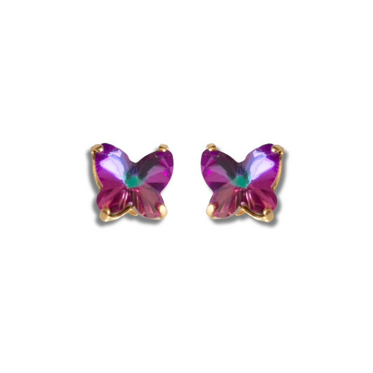 BUTTERFLY STATEMENT STUD EARRINGS | MARGARITA