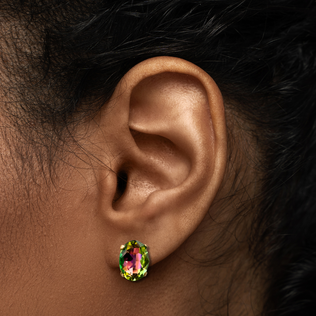 OVAL STUD EARRINGS | WICKED