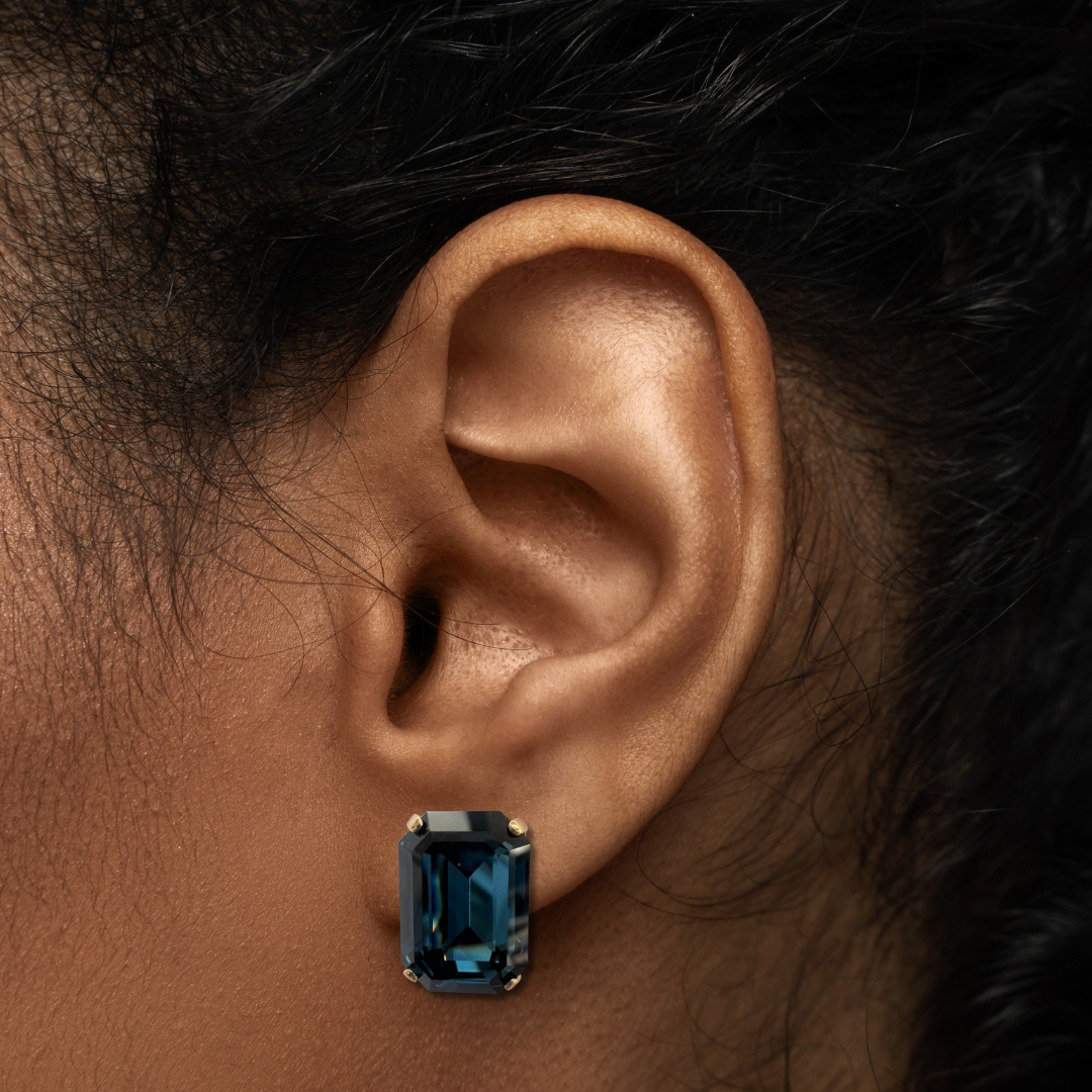 OCTAGON STUD EARRINGS | MONTANA